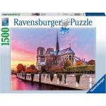 1500 pc Ravensburger Puzzle - Picturesque Notre Dame 1500 pc Ravensburger Puzzle - Picturesque Notre Dame